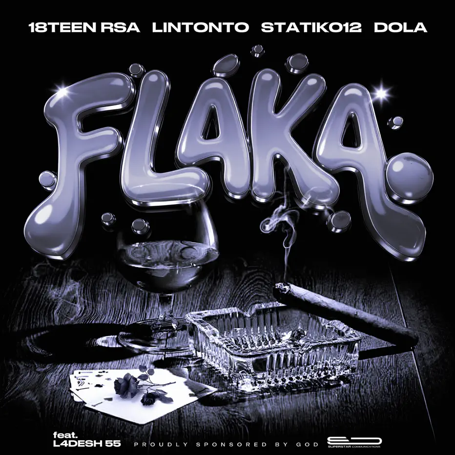 Amapiano Music - 18Teen Rsa, Lintonto, Statik012 & Dola - Flaka (Reloaded) (feat. L4desh 55)