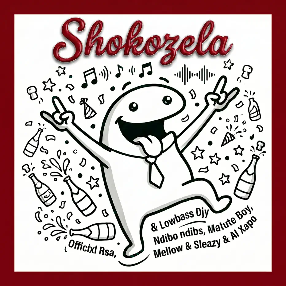 Amapiano Music - Officixl RSA, Lowbass Djy & Ndibo Ndibs - Shokozela (feat. Mellow & Sleazy & Matute Boy)