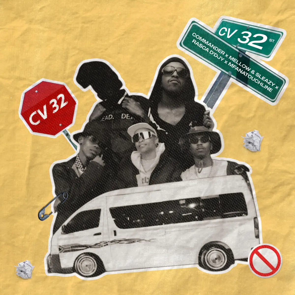  COMMANDER, Mellow & Sleazy, Rasca D'djy & Mfana Touchline - CV 32