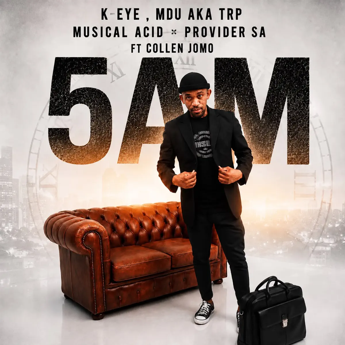Amapiano Music - K-eye, MDU aka TRP, Musical Acid & Provider SA - 5am (feat. Collen Jomo)