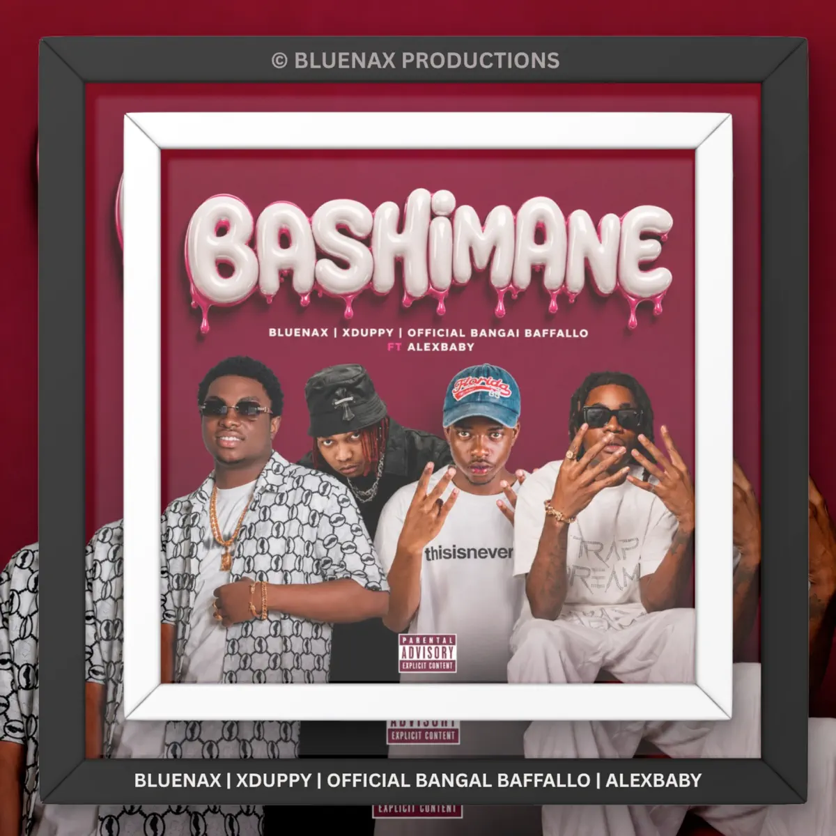 Amapiano Music - Bluenax, Xduppy & Official Bangal Baffallo - Bashimane (feat. Alexbaby)