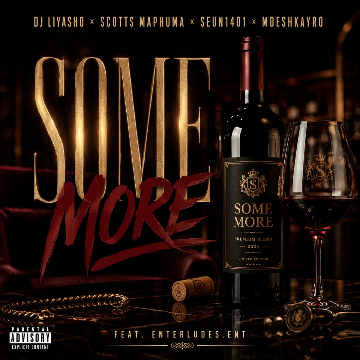 Amapiano Music - DJ LIYASHO, Scotts Maphuma, Seun1401 & Mdeshkayro - Some More (feat. Enterludes.ENT)