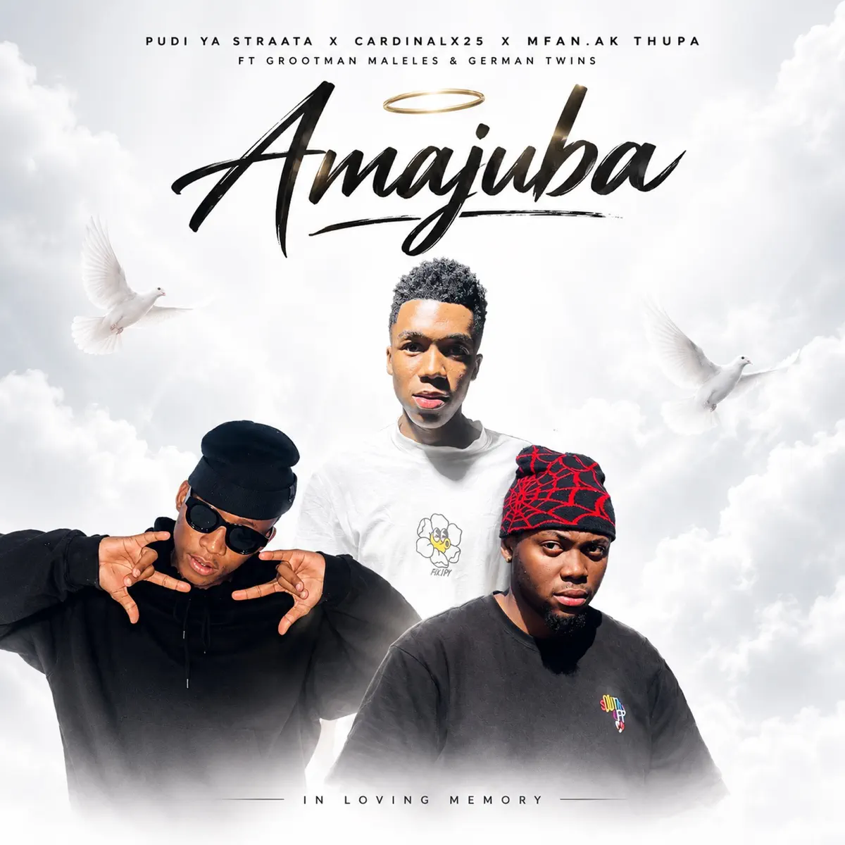  Pudi Ya Straata, Cardinal X25 & Mfan.ak Thupa - Amajuba (feat. Grootman Maleles & German twins)