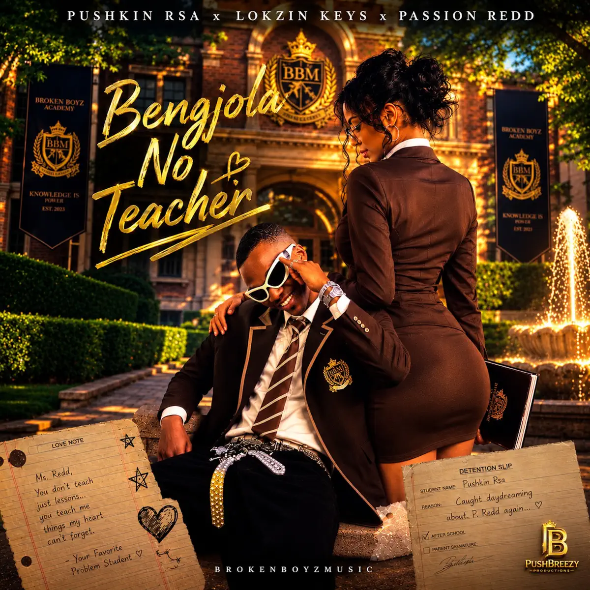 Amapiano Music - Pushkin RSA, Lokzin Keys & Passion Redd - Bengjola No Teacher