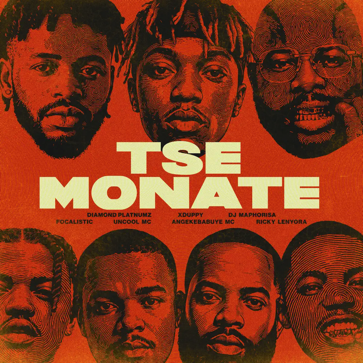 Amapiano Music - Diamond Platnumz, Xduppy & DJ Maphorisa - Tse Monate (feat. Focalistic, Uncool MC, Angekebabuye mc & Ricky Lenyora)