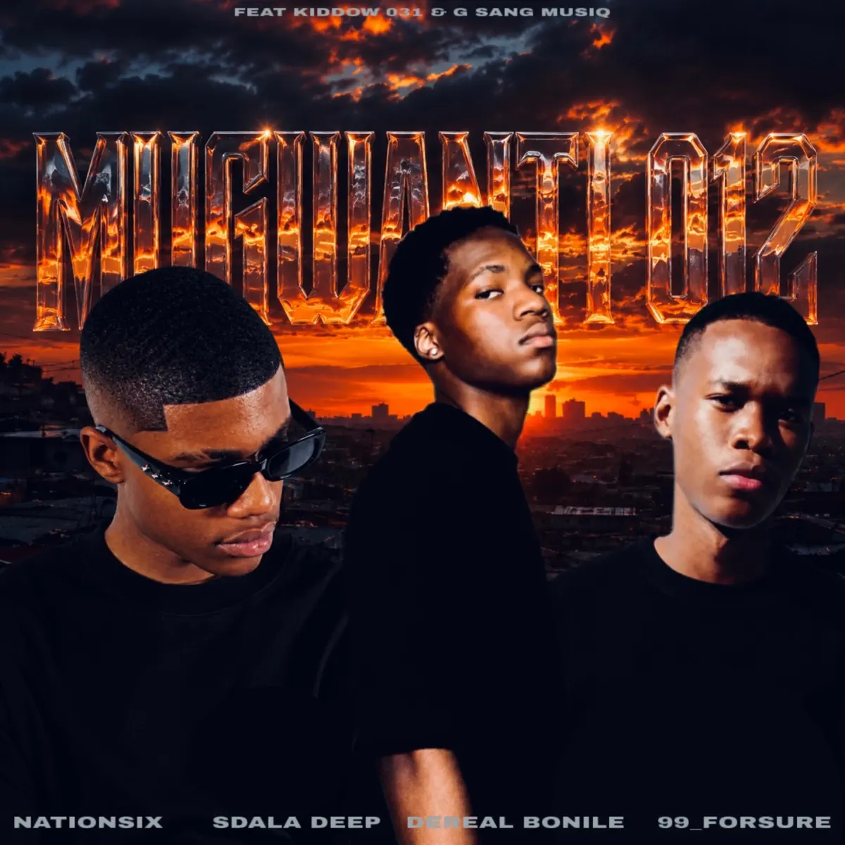 Amapiano Music - NationSix, Sdala Deep, Dereal Bonile & 99_forsuRe - Mugwanti 012 (feat. Kiddow 031 & G sang Musiq)