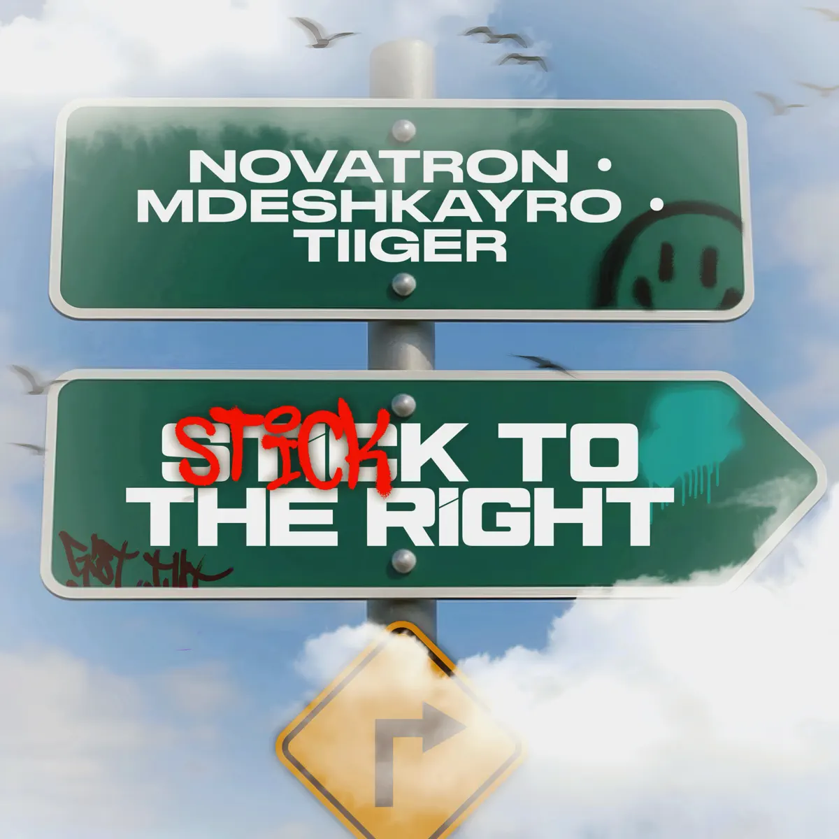 Amapiano Music - Novatron, Mdeshkayro & Tiiger - Stick To The Right